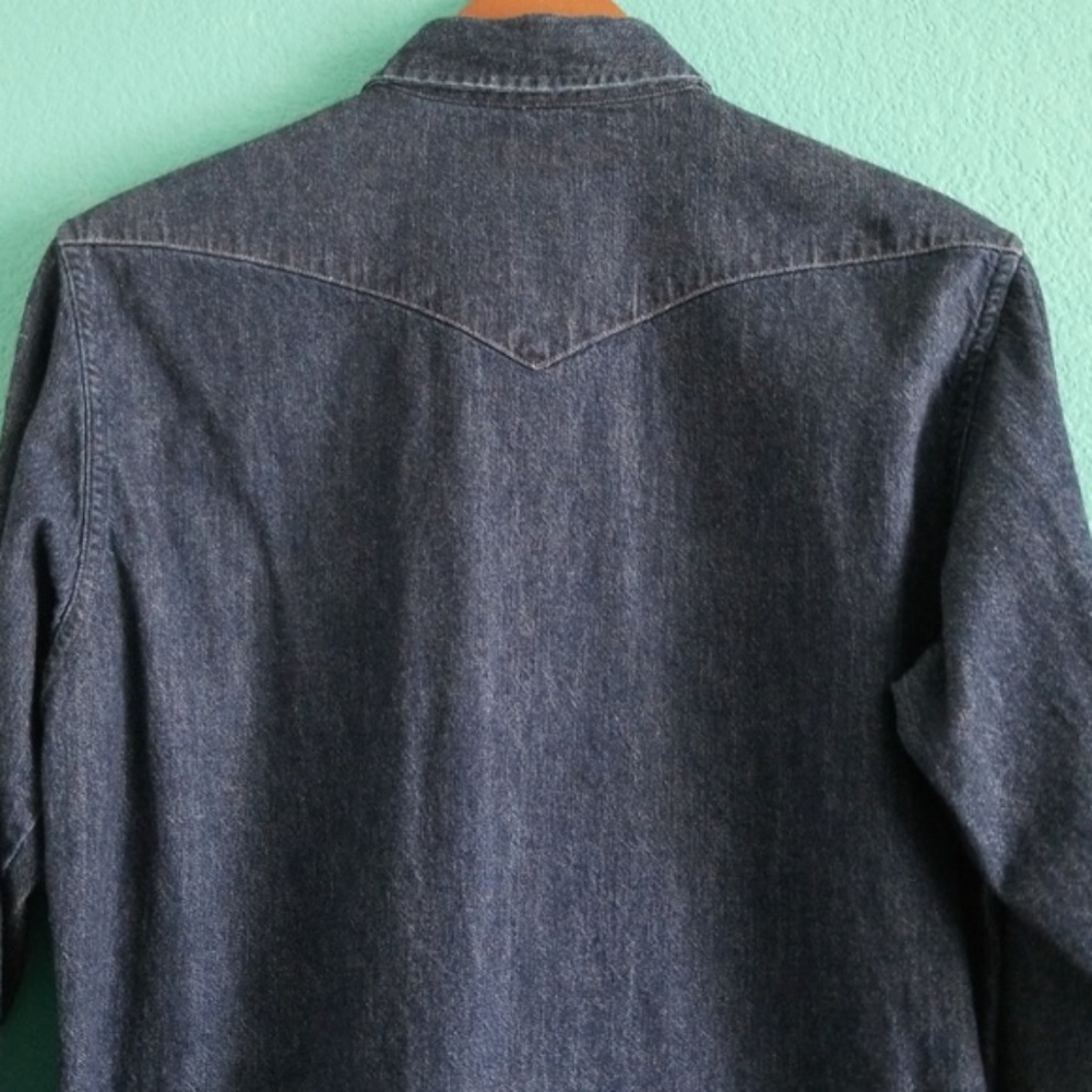 {Banana Republic} Western Denim Button Down Top - Picture 5 of 8